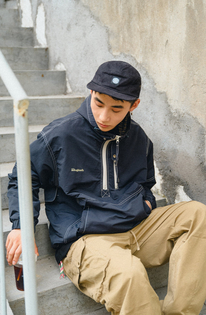 MACHATT マチャット　アノラックパーカー　 ネイビー MACHATT マチャット アノラックパーカー ネイビー マウンテン