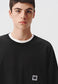 714STREET ポケット ワンポイントロゴ ロングTシャツ MB4667