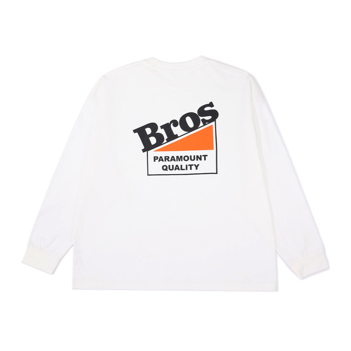 BROSHOOD バックプリント ロングTシャツ MB5339