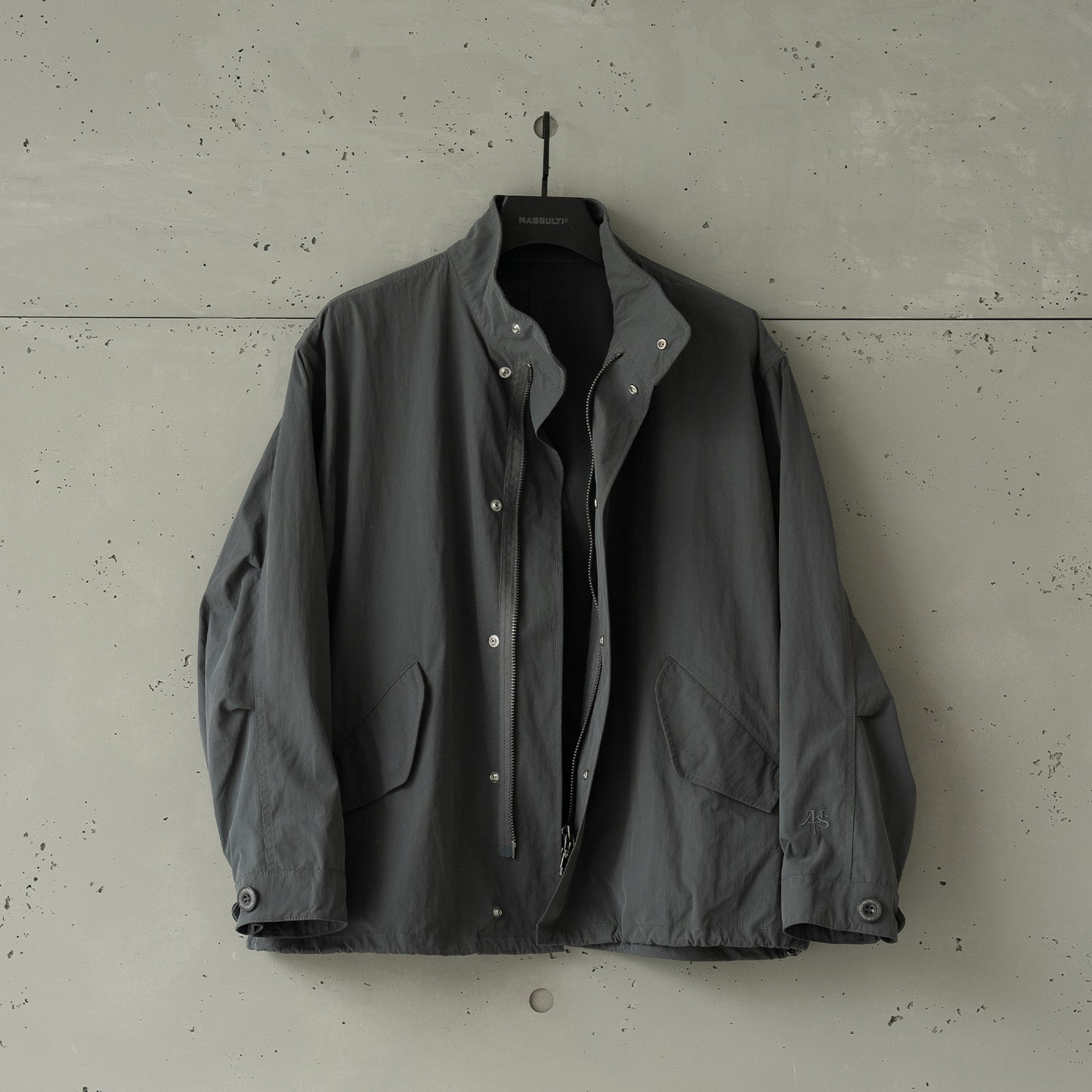 MASSULTI ウォッシュ スタンドカラージャケット MB5077