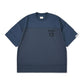 BROSHOOD バックプリント メッシュTシャツ MB5227