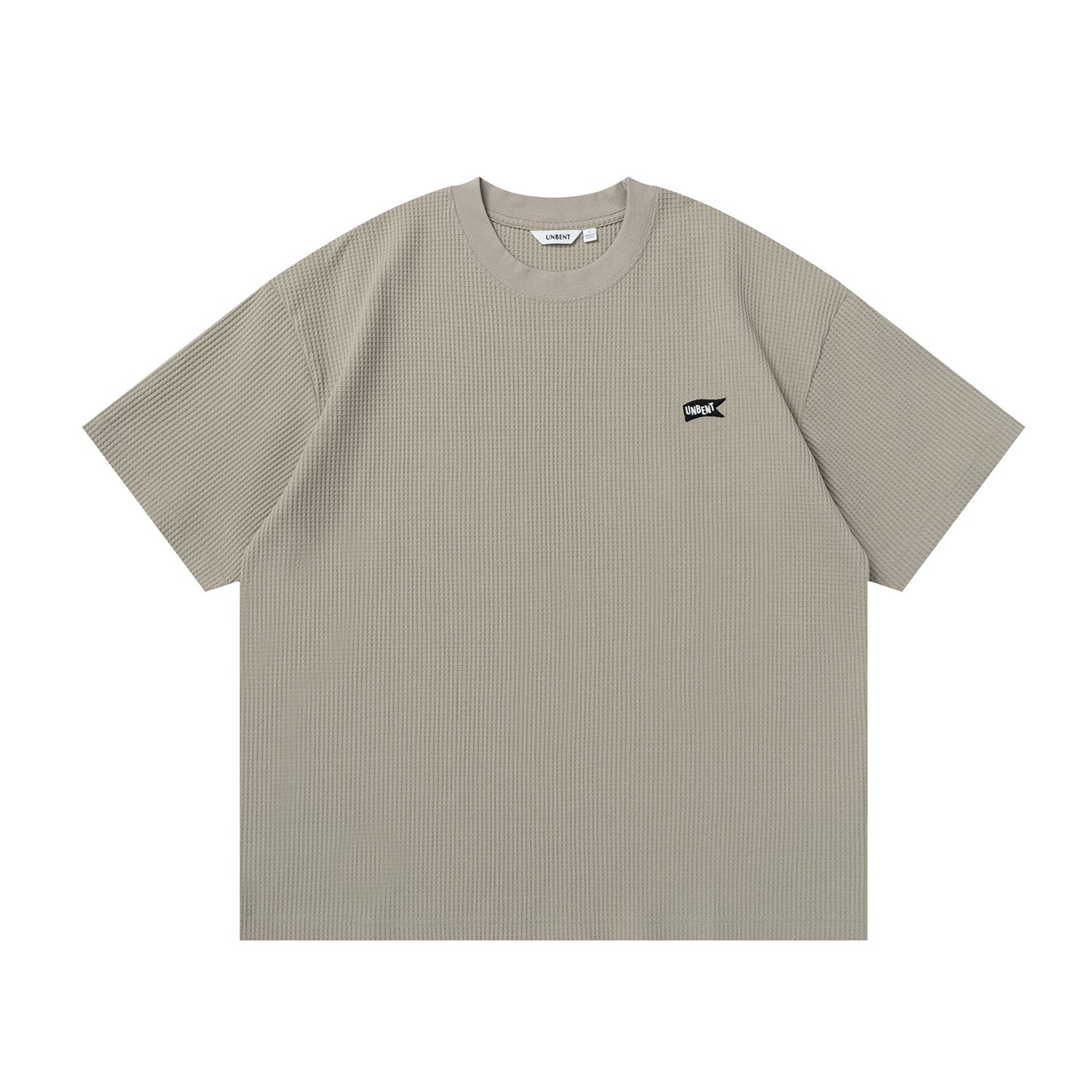 UNBENT ワンポイントロゴ ワッフルTシャツ MB5244