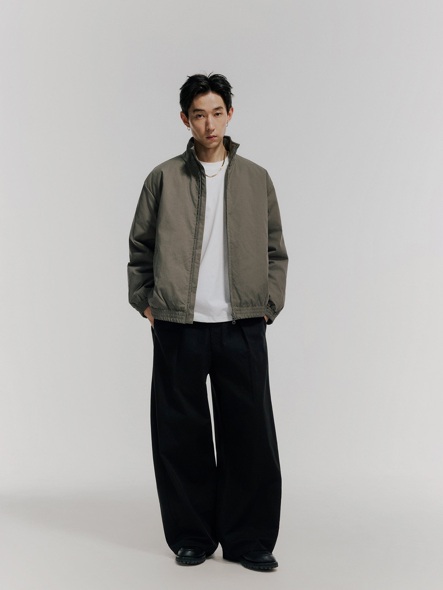 MASSULTI 中綿 スタンドカラージャケット MB4934