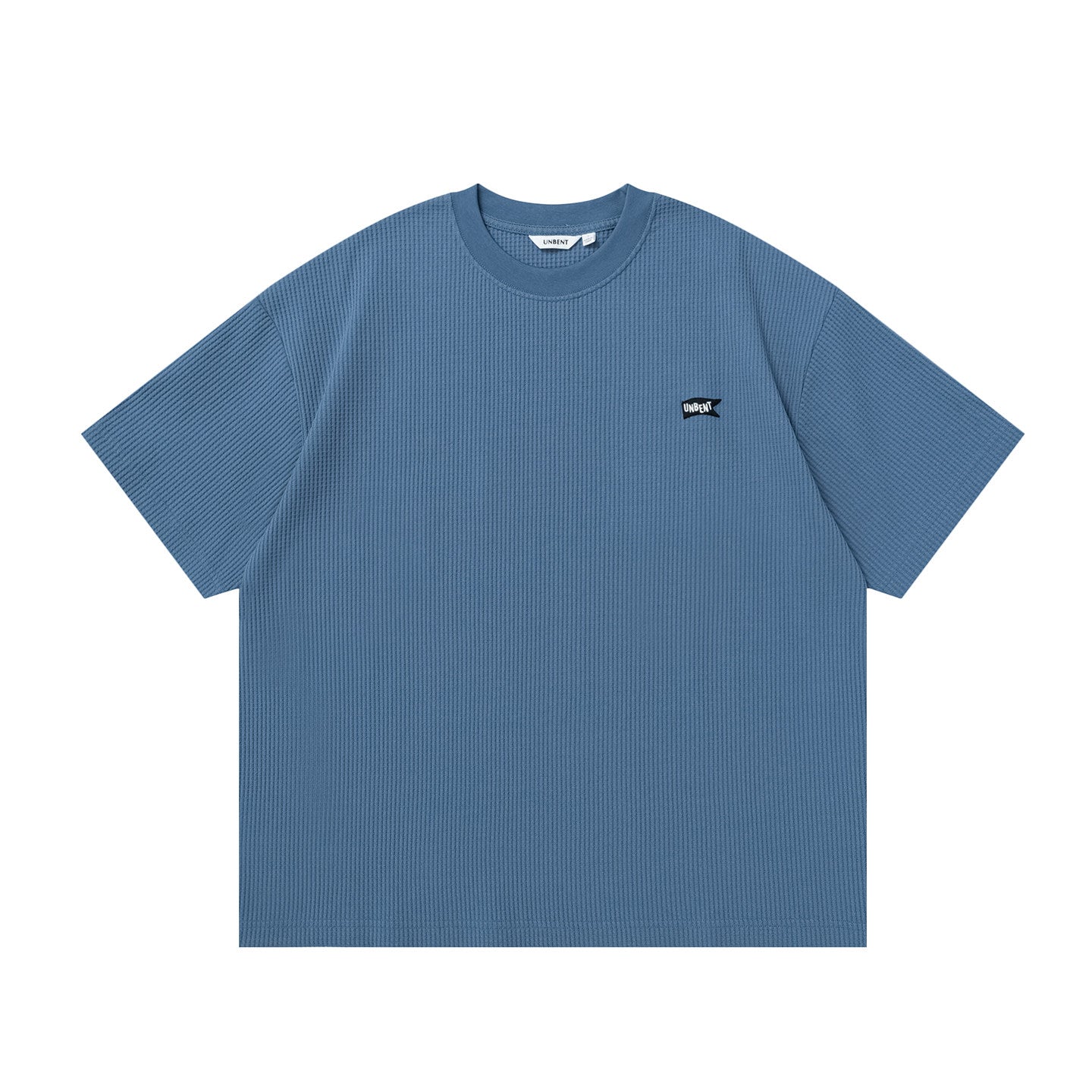 UNBENT ワンポイントロゴ ワッフルTシャツ MB5244
