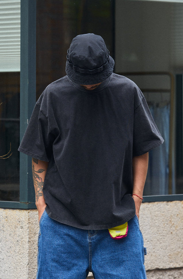 SHOGA ウォッシュ 無地 Tシャツ MB4760