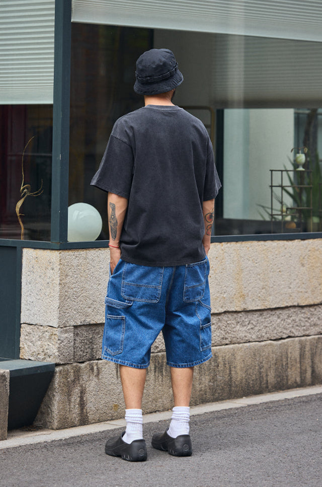 SHOGA ウォッシュ 無地 Tシャツ MB4760