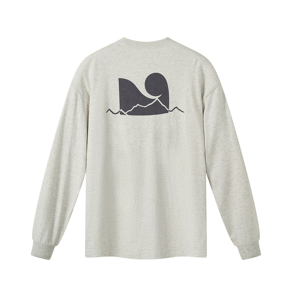 714STREET 両面プリント ロングTシャツ MB5035