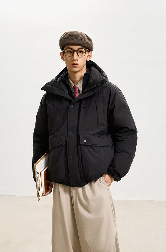 WDR フード ダウンジャケット MB4909