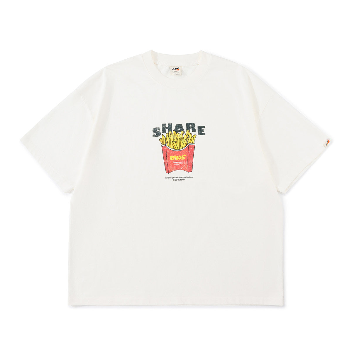 BROSHOOD フロントロゴ Tシャツ MB5264