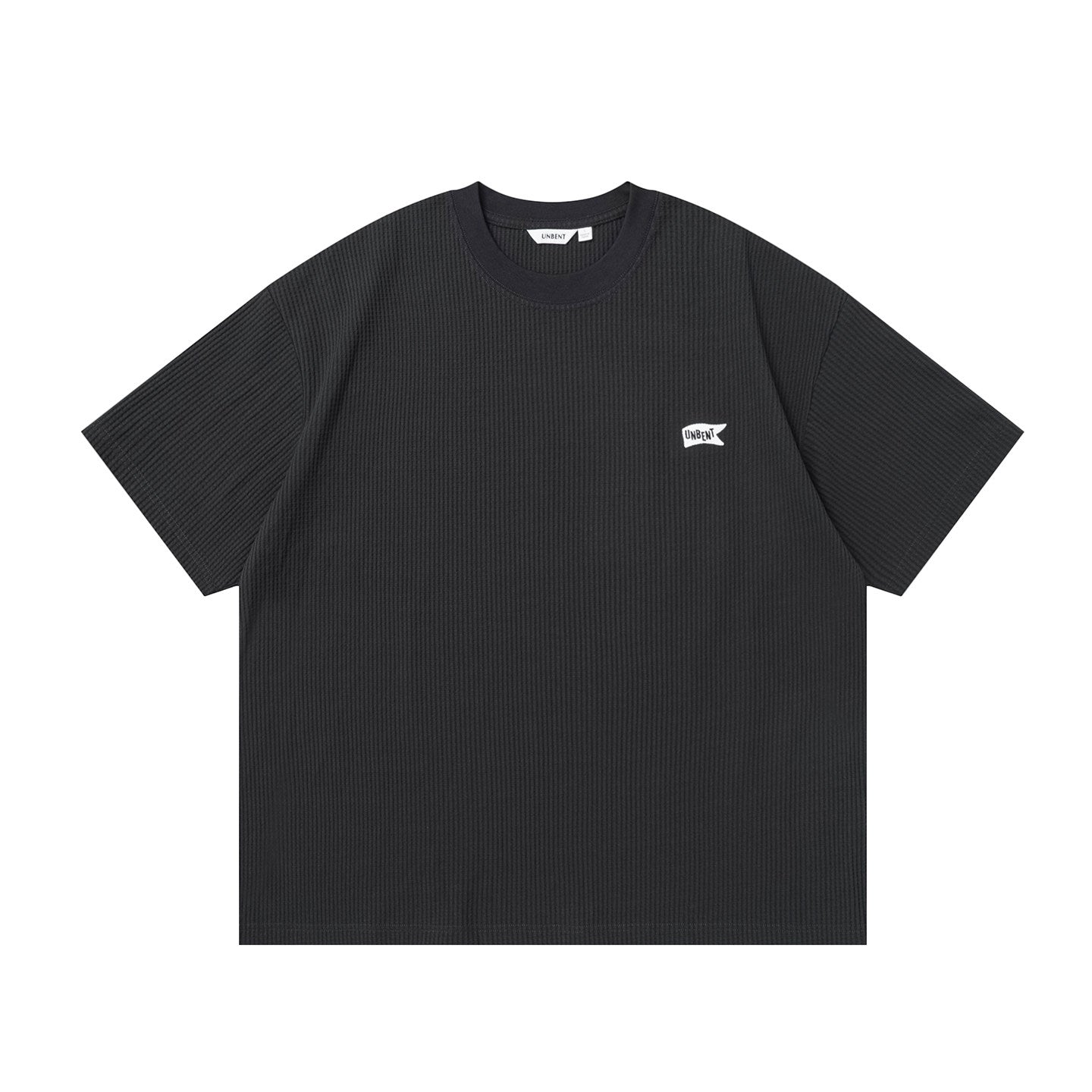 UNBENT ワンポイントロゴ ワッフルTシャツ MB5244