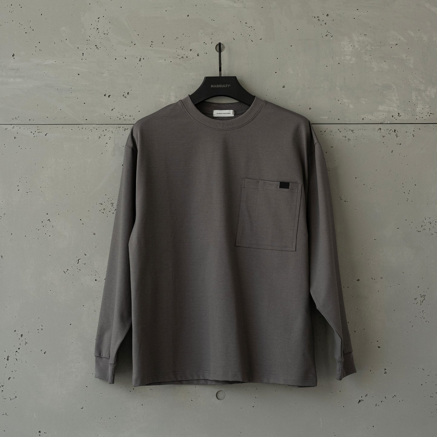 MASSULTI ポケット ロング Tシャツ MB4860