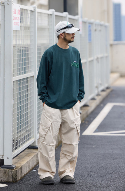 SHOGA ワンポイントロゴ ロングTシャツ MB4876