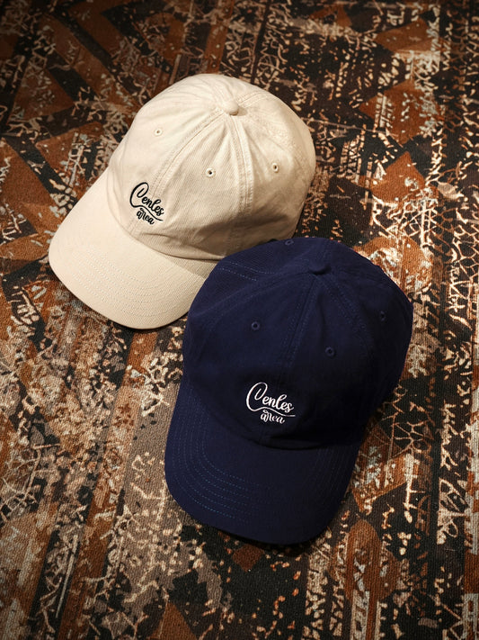 CENLES ウォッシュ ロゴ刺繍キャップ MB4814