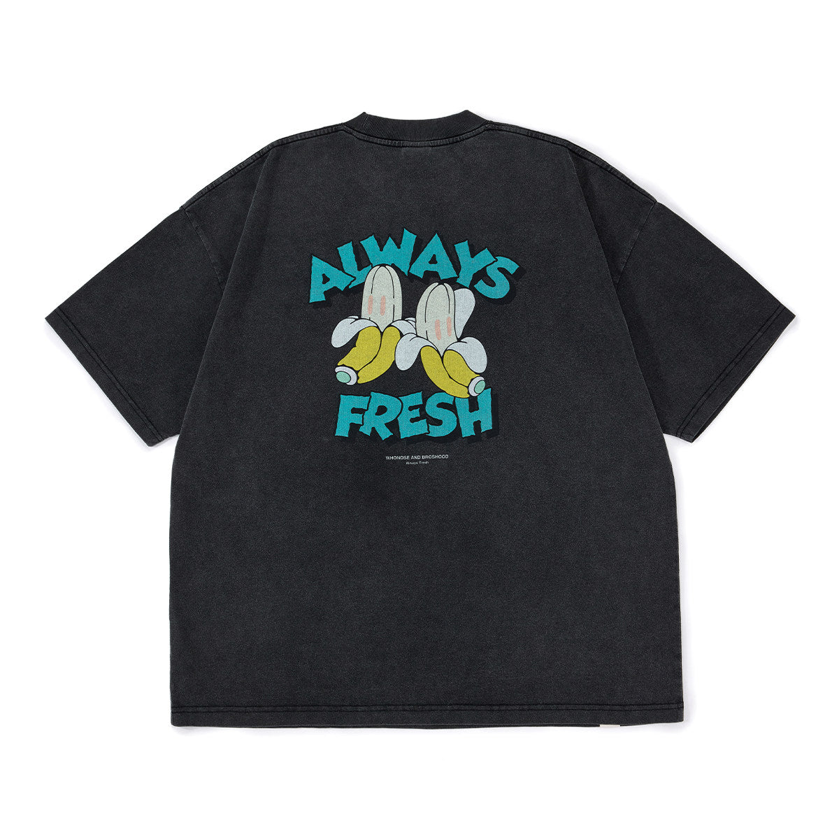 BROSHOOD バックプリントTシャツ MB5334