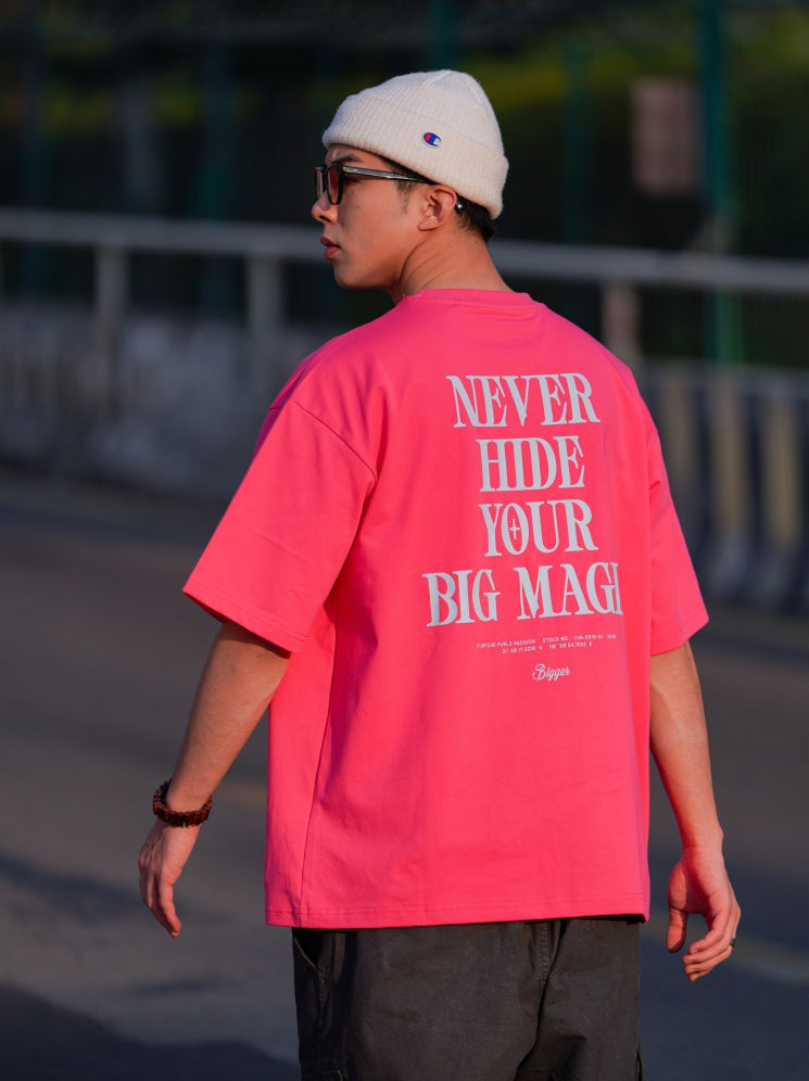 BTB バックプリント Tシャツ MB4865