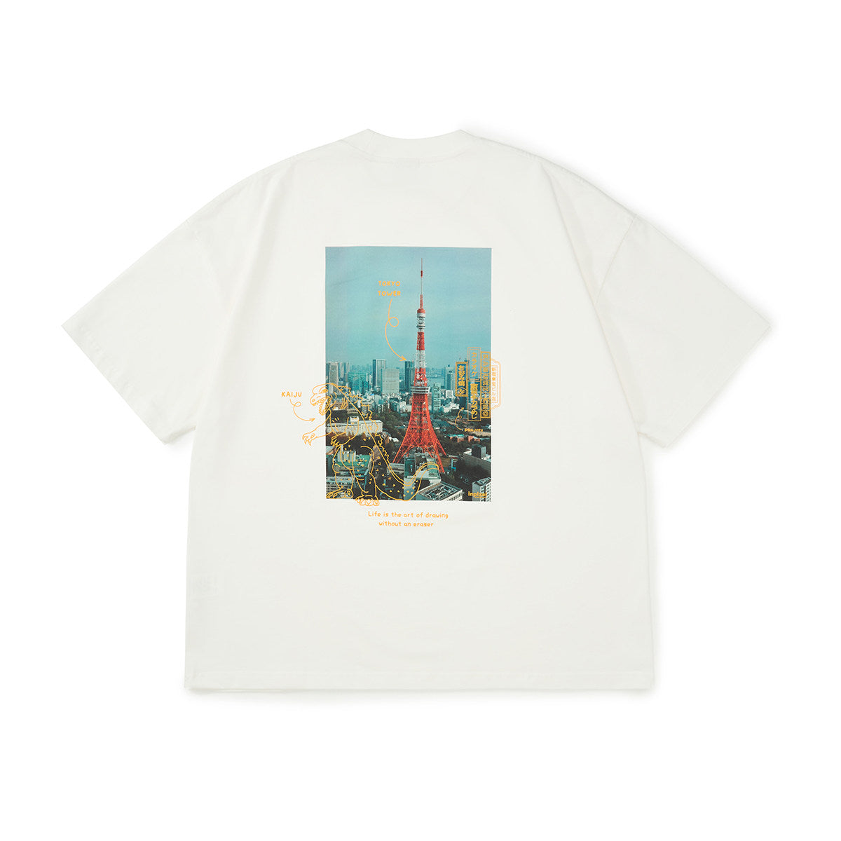 BROSHOOD バックプリントTシャツ MB5336