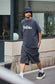 SHOGA ウォッシュ フロントロゴ Tシャツ MB4756