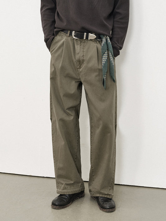 714STREET ウォッシュ チノパンツ MB4948