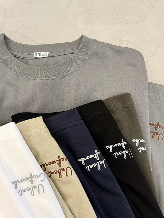 UNBENT 6カラー ワンポイントロゴ ロングTシャツ MB4887