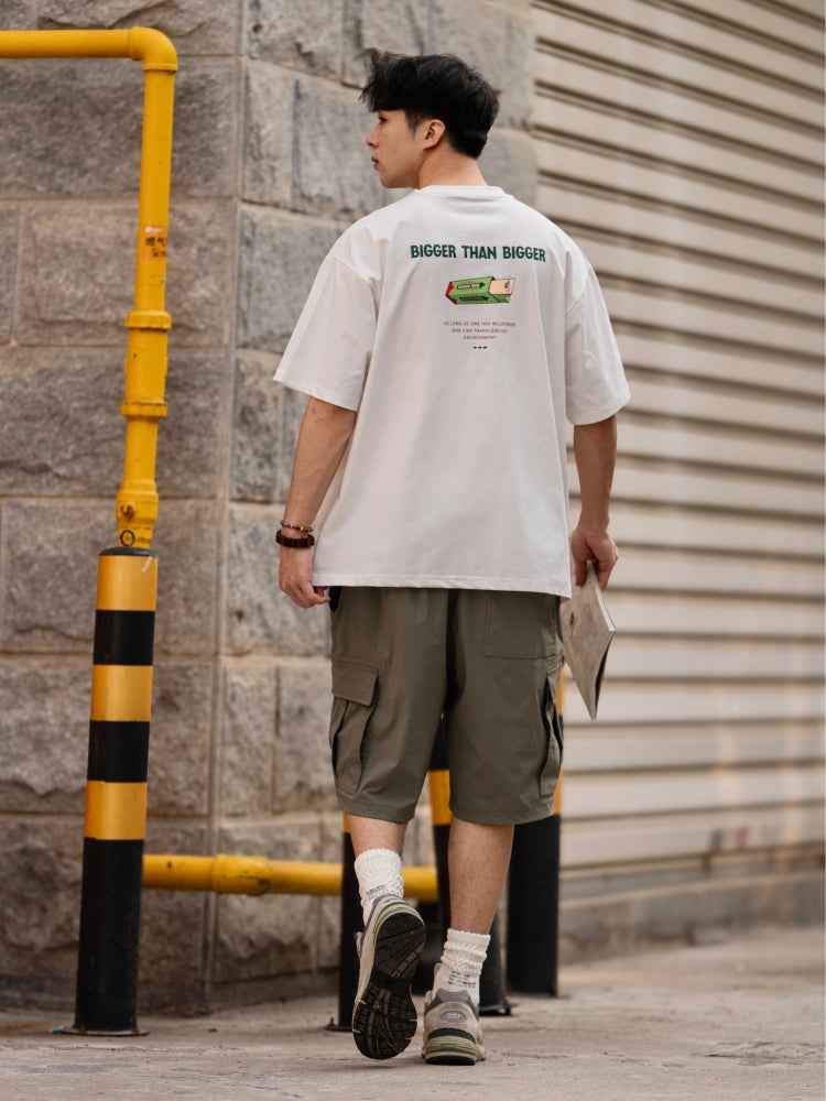 BTB バックプリント Tシャツ MB4863