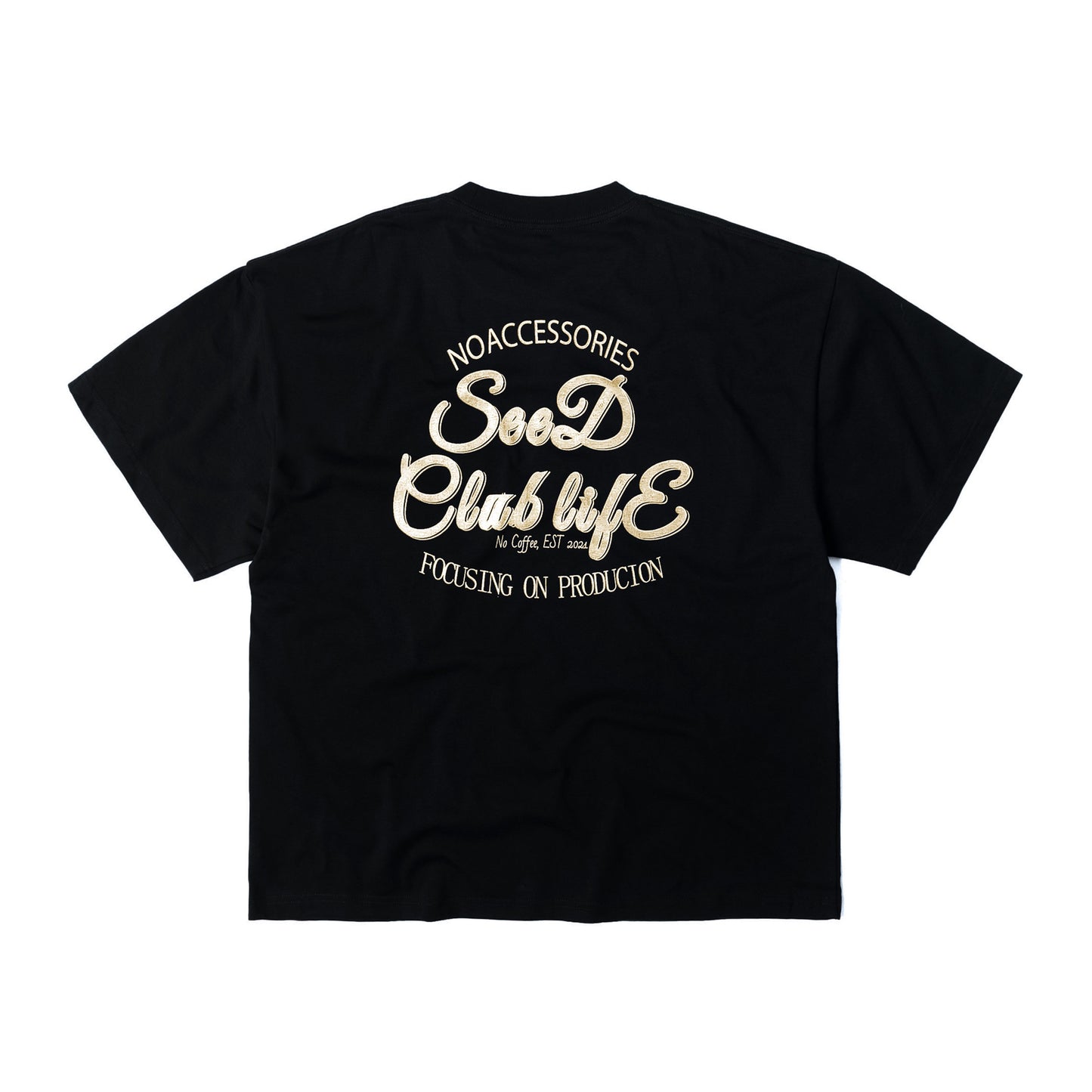 SEEDCLUB バックプリント Tシャツ MB5288