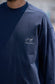 SHOGA ワンポイントロゴ ロングTシャツ MB4877