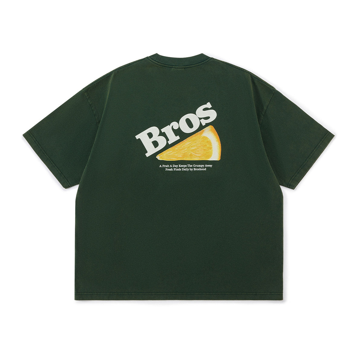 BROSHOOD バックプリント Tシャツ MB5225