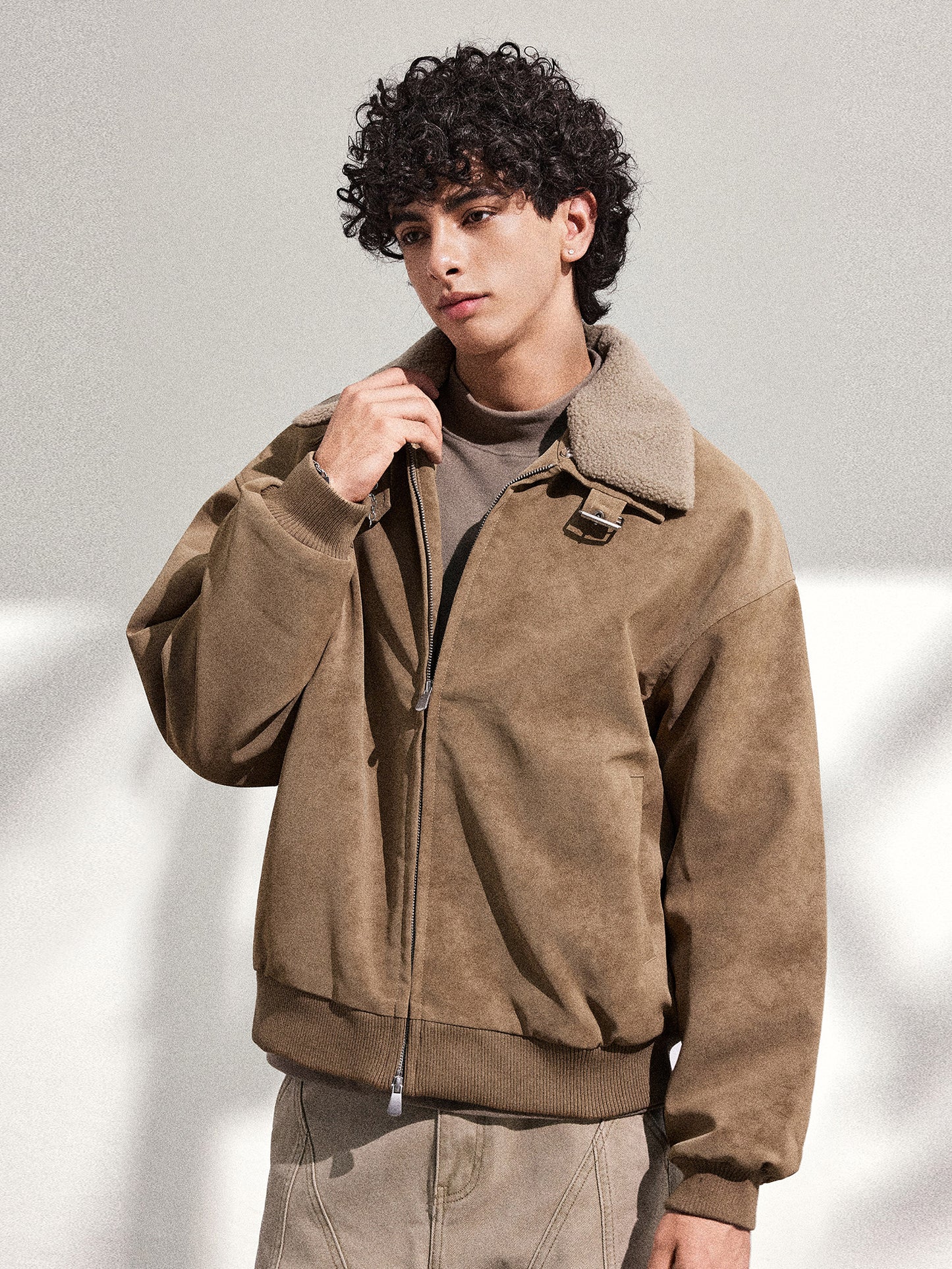 GTRG 中綿 襟ボア ブルゾン MB4916