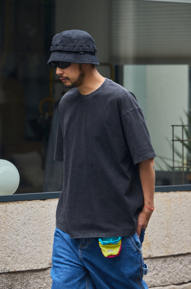 SHOGA ウォッシュ 無地 Tシャツ MB4760