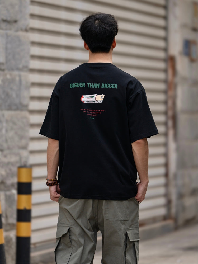 BTB バックプリント Tシャツ MB4863