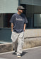 SHOGA ウォッシュ フロントロゴ Tシャツ MB4756