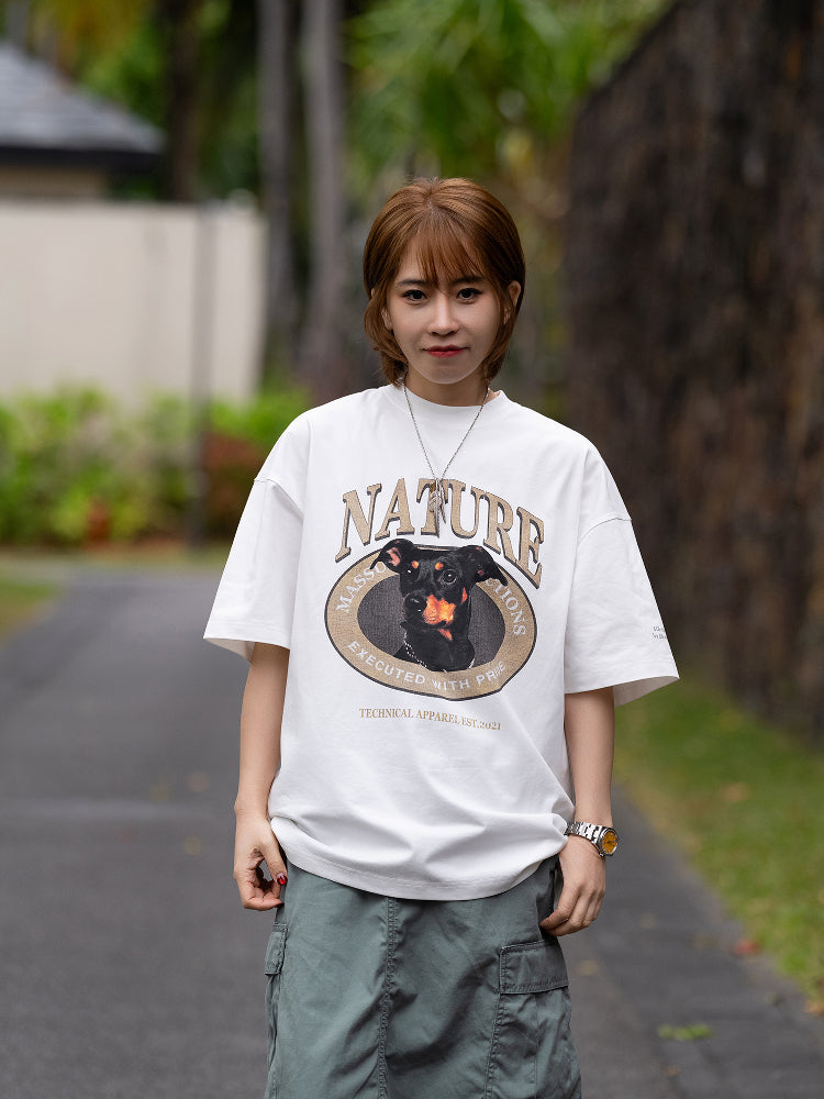 MASSULTI プリント Tシャツ MB4861