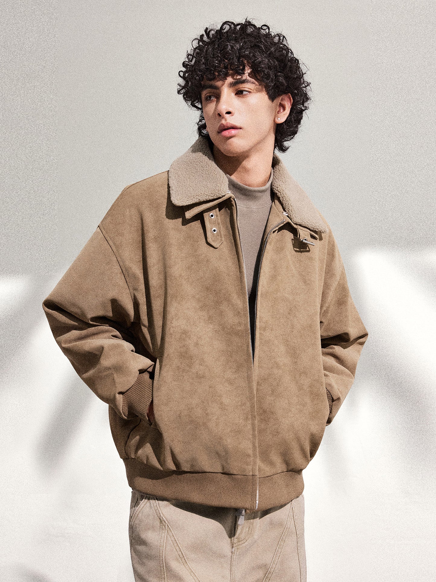 GTRG 中綿 襟ボア ブルゾン MB4916