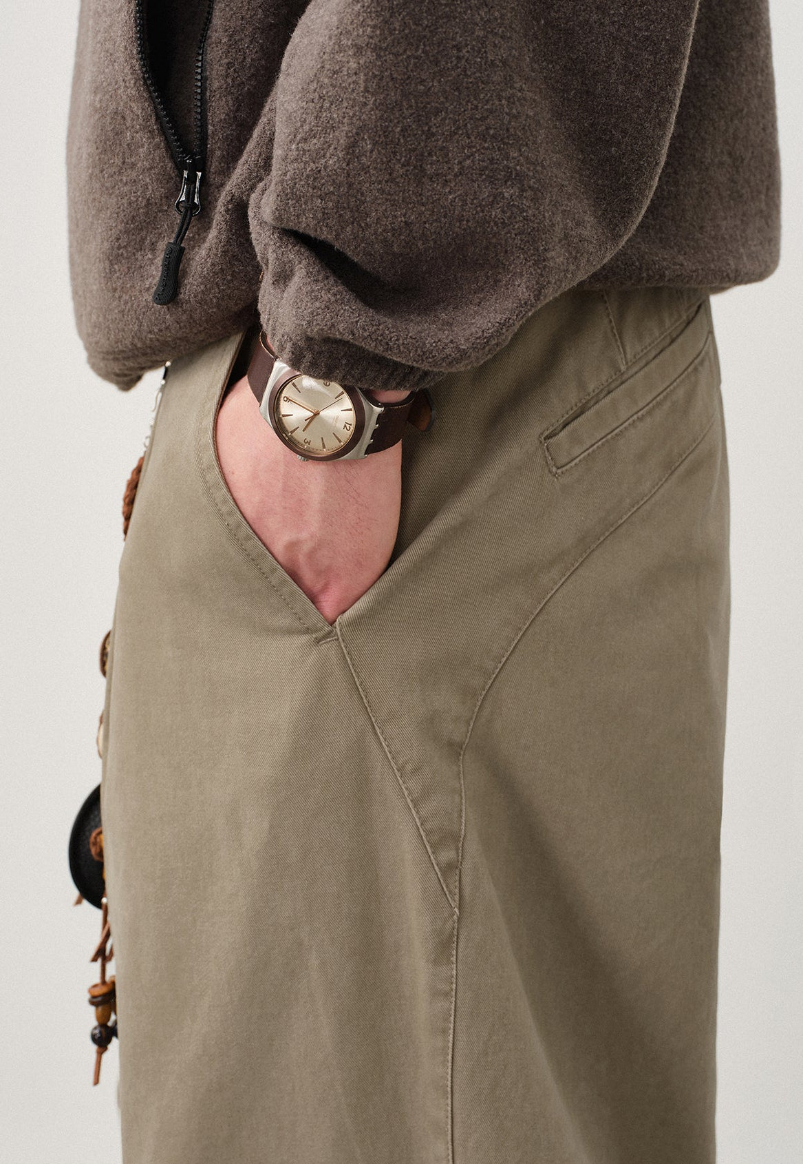 714STREET ウォッシュ チノパンツ MB4948