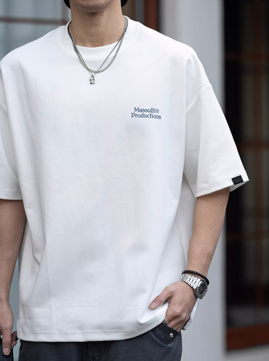 MASSULTI ワンポイントロゴ Tシャツ MB4862