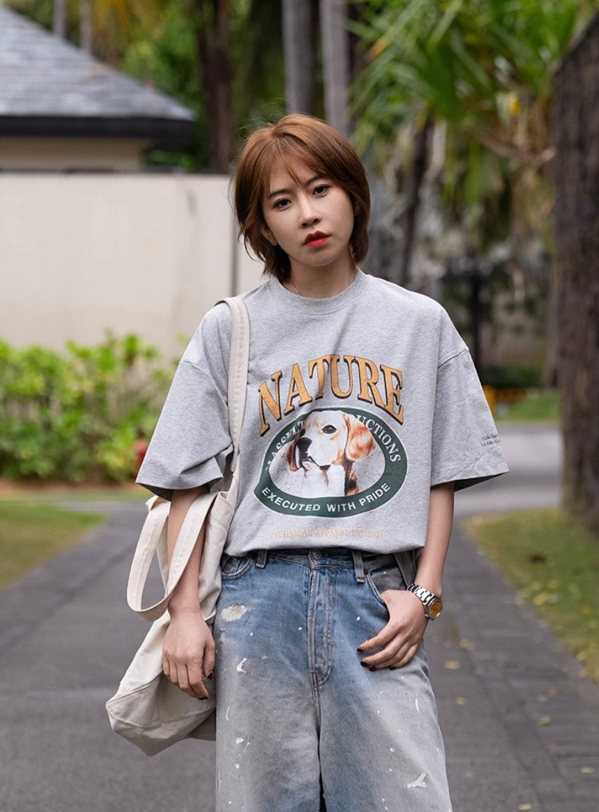 MASSULTI プリント Tシャツ MB4861