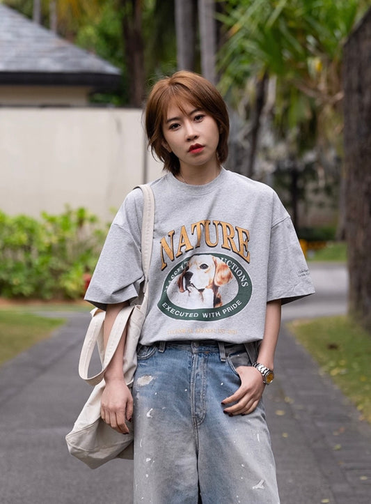 MASSULTI プリント Tシャツ MB4861