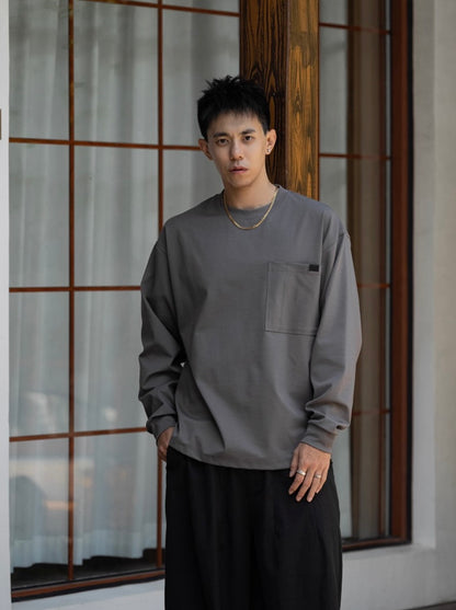 MASSULTI ポケット ロング Tシャツ MB4860