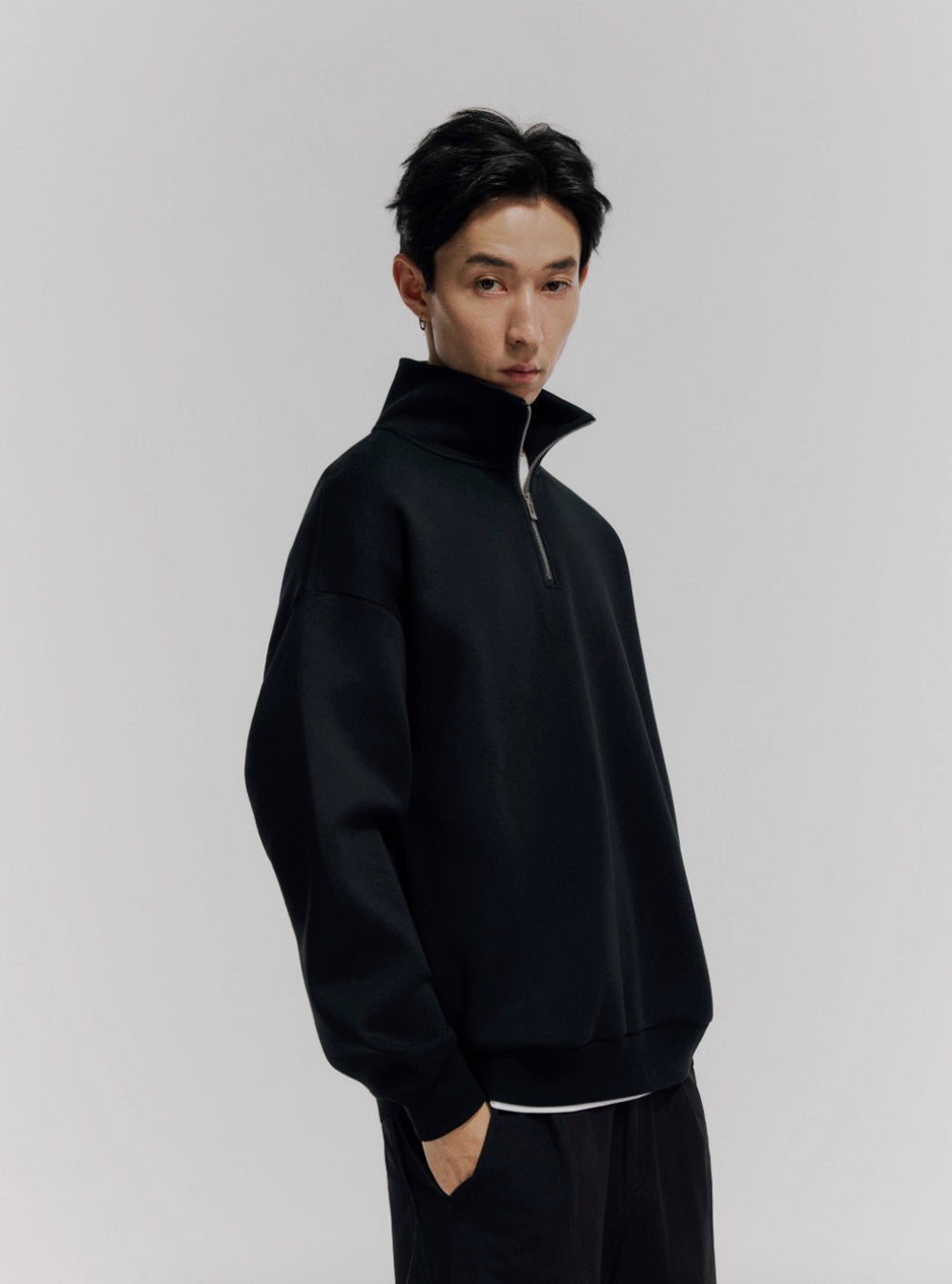 MASSULTI ハーフジップ スウェット MB4937