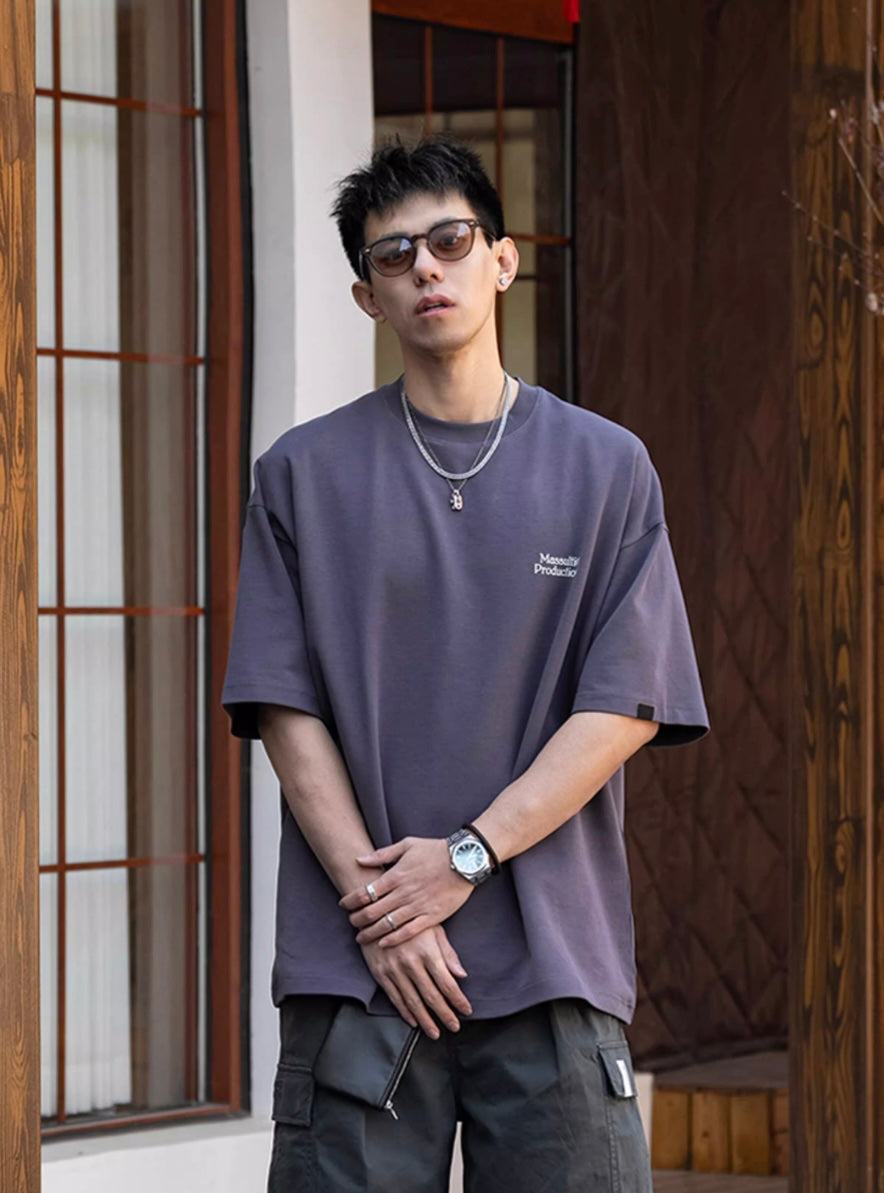 MASSULTI ワンポイントロゴ Tシャツ MB4862