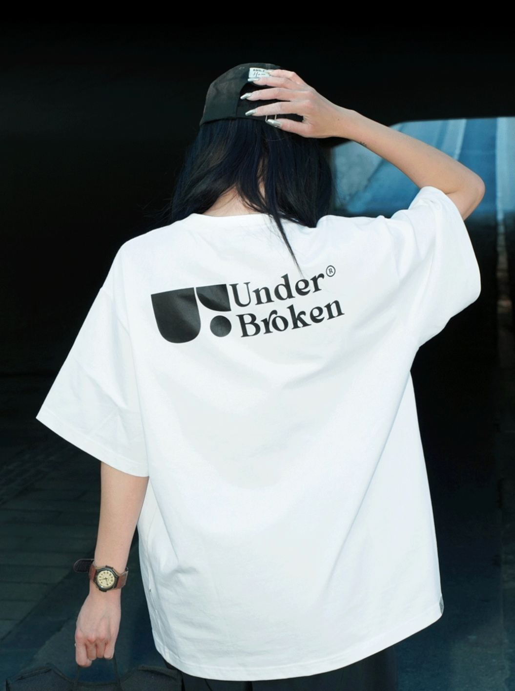 UNDERBROKEN バックプリント Tシャツ MB4777