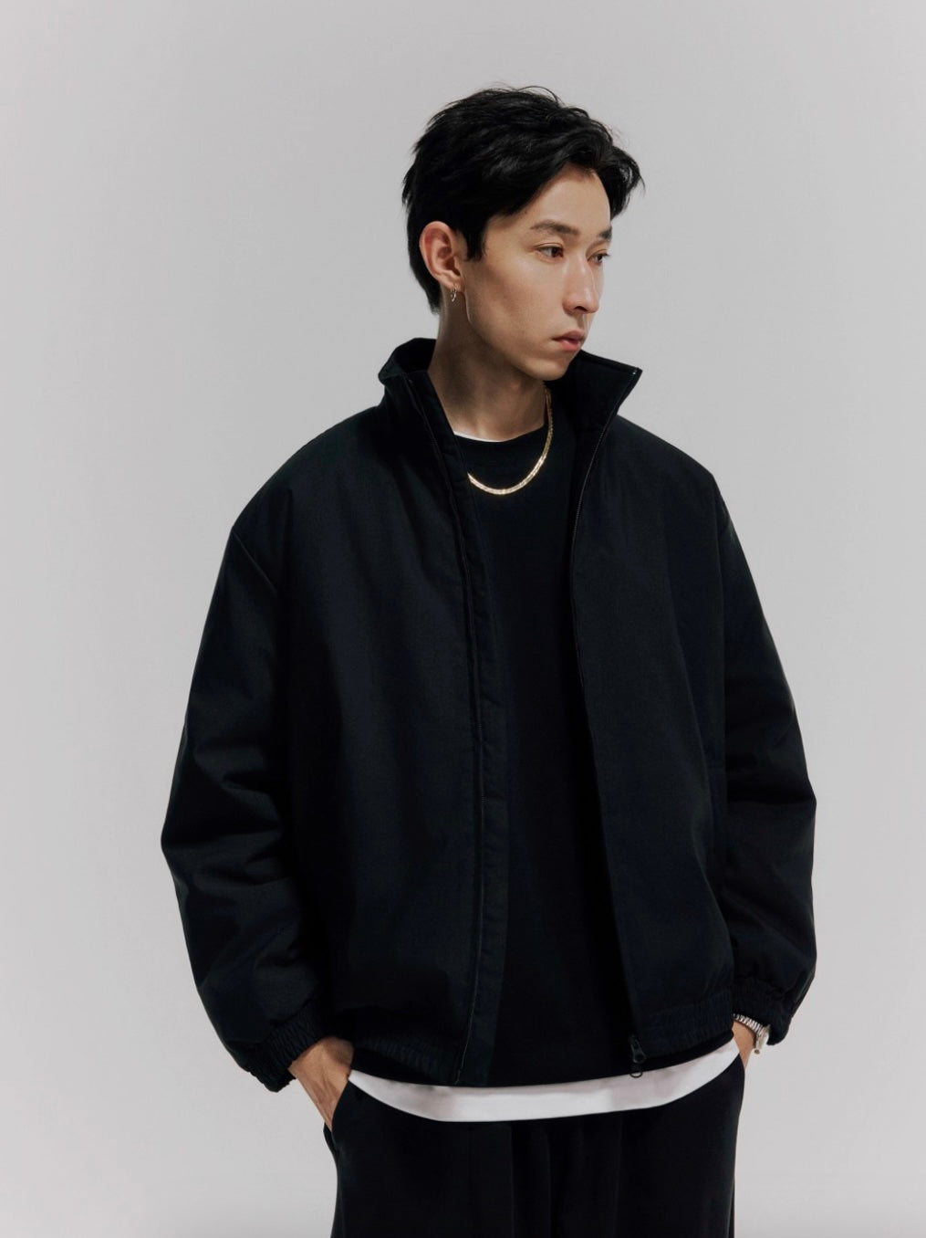 MASSULTI 中綿 スタンドカラージャケット MB4934