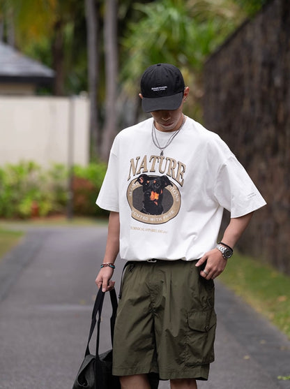 MASSULTI プリント Tシャツ MB4861