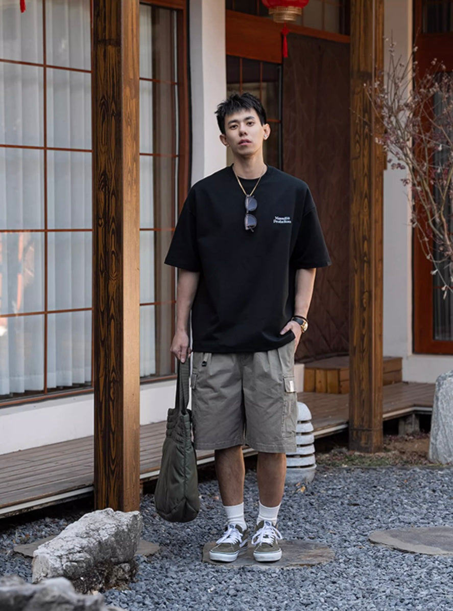 MASSULTI ワンポイントロゴ Tシャツ MB4862