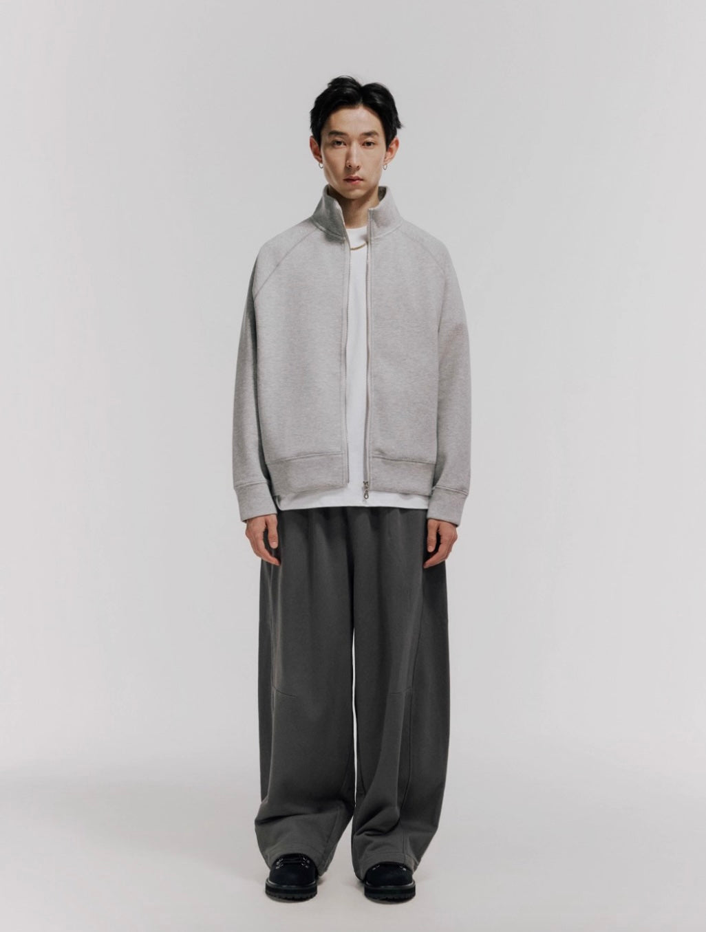 MASSULTI スウェット ジップアップ MB4936