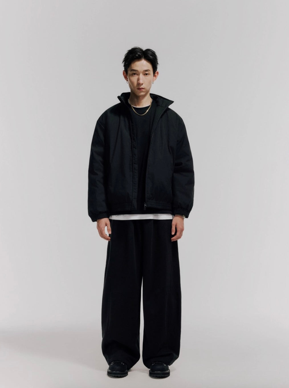 MASSULTI 中綿 スタンドカラージャケット MB4934