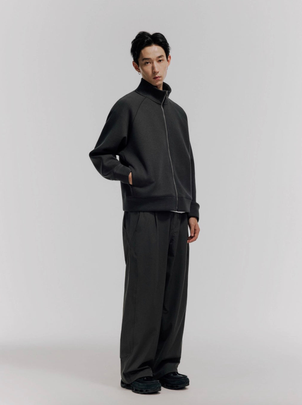 MASSULTI スウェット ジップアップ MB4936