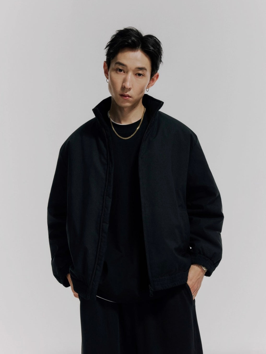 MASSULTI 中綿 スタンドカラージャケット MB4934