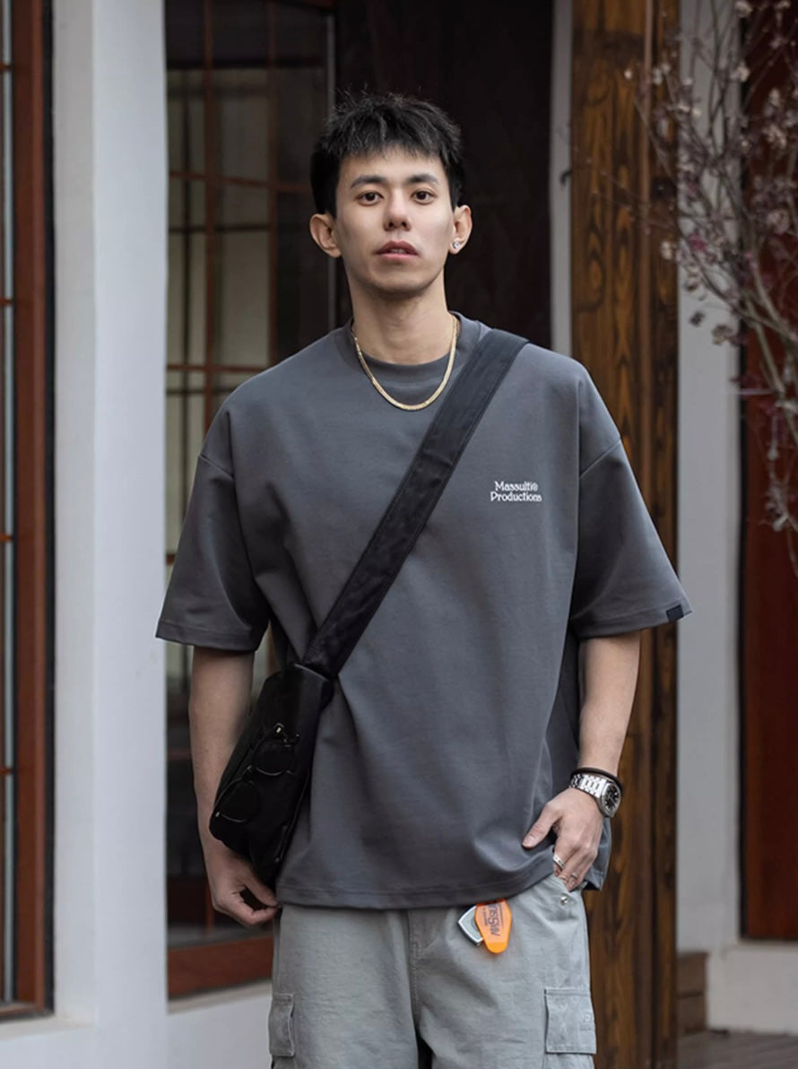 MASSULTI ワンポイントロゴ Tシャツ MB4862