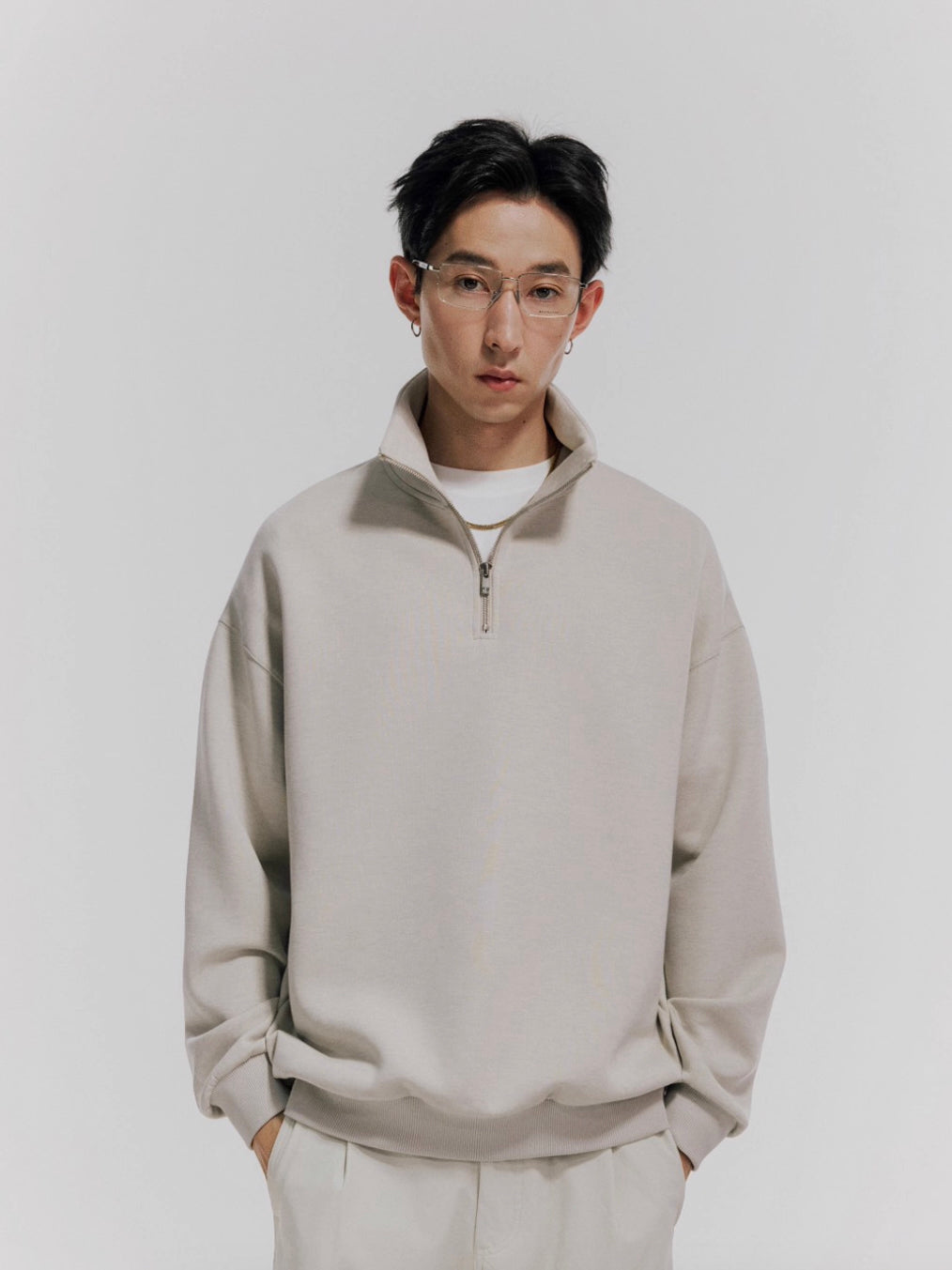 MASSULTI ハーフジップ スウェット MB4937